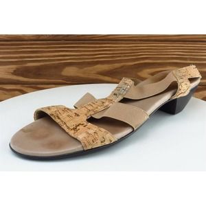 Munro Sz 11 M Brown Gladiator Synthetic Women‎ Sandals 5224